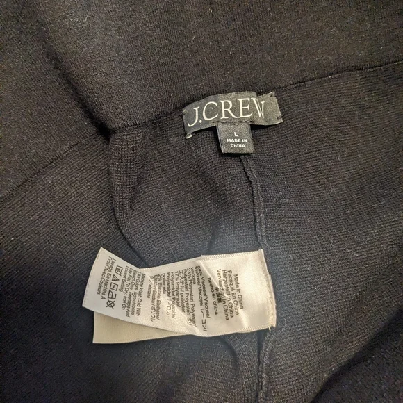 J. Crew Delaney Kick Flare Pintuck Front Knit Sweater Pants - Picture 4 of 4